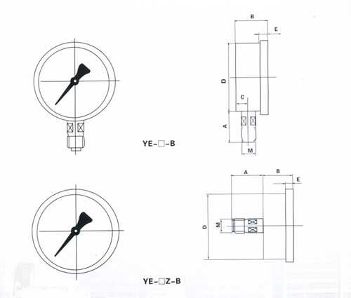 ���P�Ĥ�Љ��������γߴ�